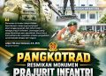 Pangkostrad Resmikan Monumen Prajurit Infanteri, Simbol Keperkasaan dan Kesiapsiagaan Prajurit TNI AD