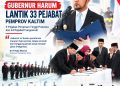 Lantik 33 Pejabat, Gubernur Kaltim Rudy Mas’ud Tegaskan Integritas dan Pelayanan Publik