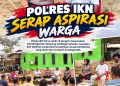 Kapolresta IKN Turun Langsung Serap Aspirasi Warga