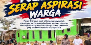 Kapolresta IKN Turun Langsung Serap Aspirasi Warga
