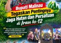 Bupati Malinau Tegaskan Pentingnya Jaga Hutan dan Persatuan di Irau ke-12