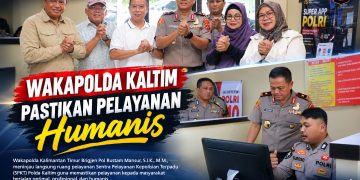 Wakapolda Kaltim Pastikan Pelayanan SPKT Berjalan Optimal dan Humanis