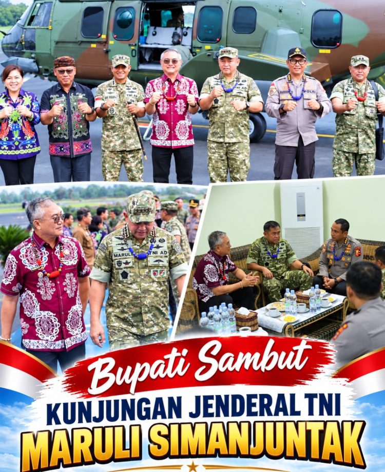 Bupati Malinau Sambut Kunjungan Jenderal TNI Maruli Simanjuntak, Dorong Percepatan Pembangunan Perbatasan