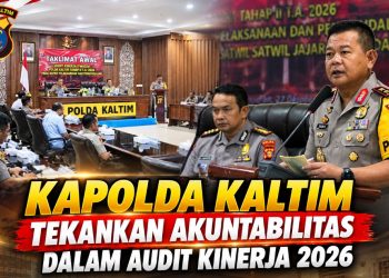 Kapolda Kaltim Tekankan Akuntabilitas dalam Audit Kinerja 2026