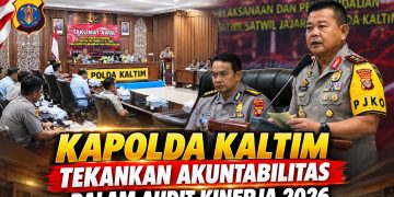 Kapolda Kaltim Tekankan Akuntabilitas dalam Audit Kinerja 2026