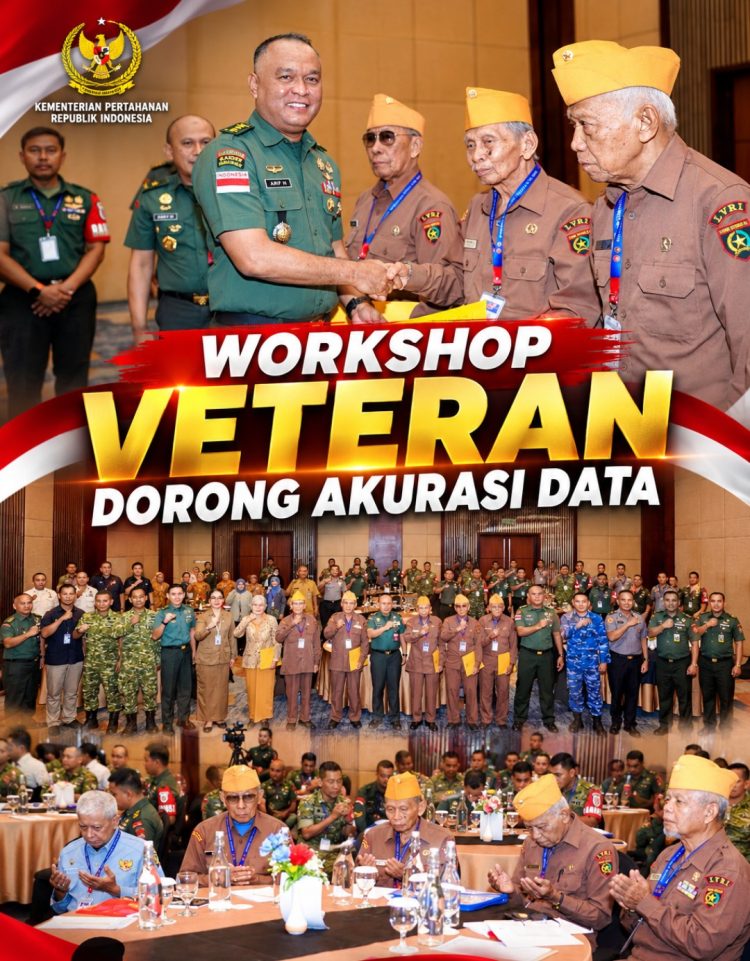 Workshop Veteran Dorong Akurasi Data