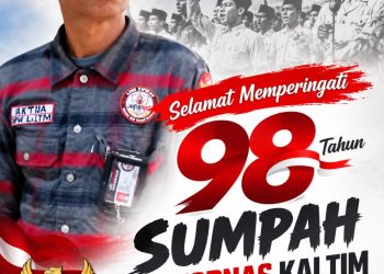 Hari Sumpah Pemuda ke-98, Ketua Jakornas Kaltim Andri Ajak Generasi Muda Perkuat Persatuan dan Kepedulian