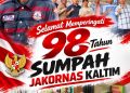 Hari Sumpah Pemuda ke-98, Ketua Jakornas Kaltim Andri Ajak Generasi Muda Perkuat Persatuan dan Kepedulian