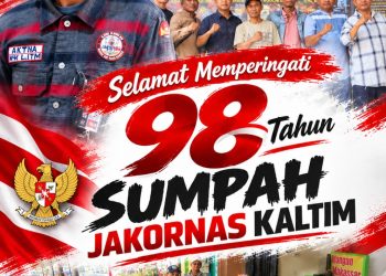Hari Sumpah Pemuda ke-98, Ketua Jakornas Kaltim Andri Ajak Generasi Muda Perkuat Persatuan dan Kepedulian