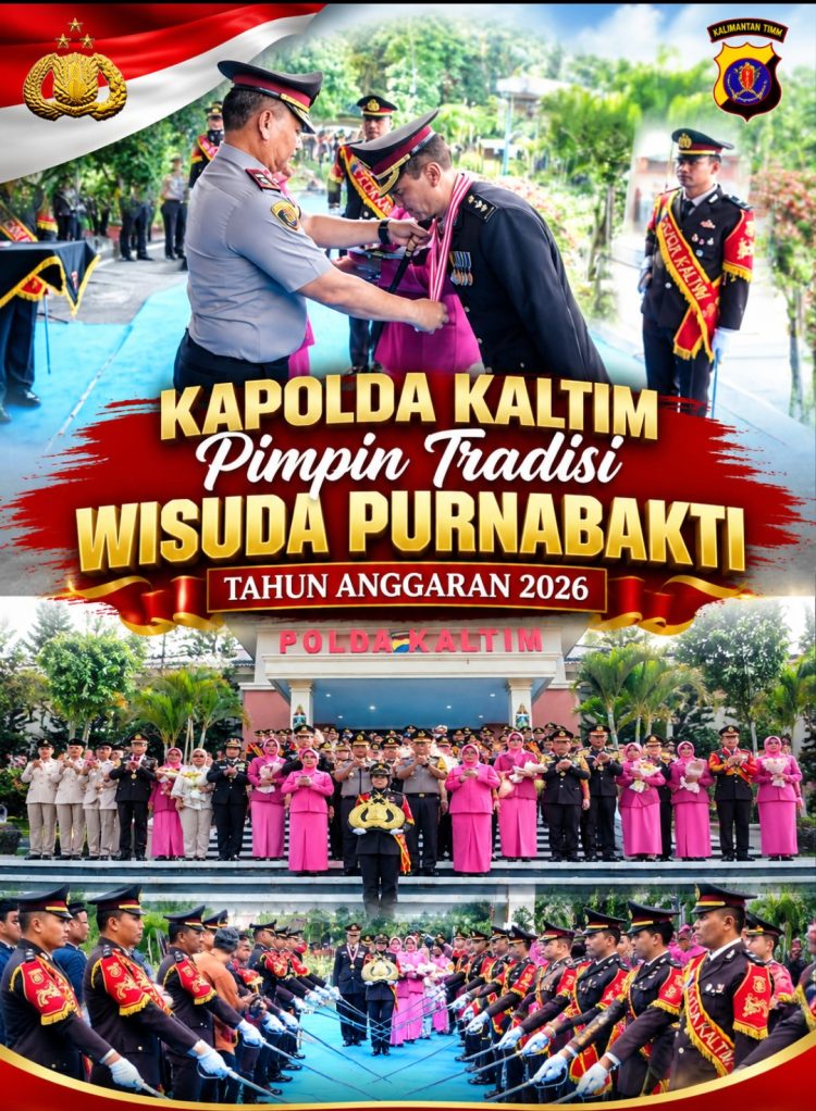 Purnabakti Bukan Akhir Pengabdian, Kapolda Kaltim Apresiasi Dedikasi Personel Polri dan ASN