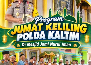 Dari Mesjid, Kapolda Kaltim Pesan Jaga Keamanan, Lawan Narkoba, Tangkal Hoaks
