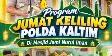 Dari Mesjid, Kapolda Kaltim Pesan Jaga Keamanan, Lawan Narkoba, Tangkal Hoaks